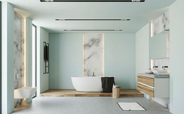 سقف کاذب سرویس بهداشتی 